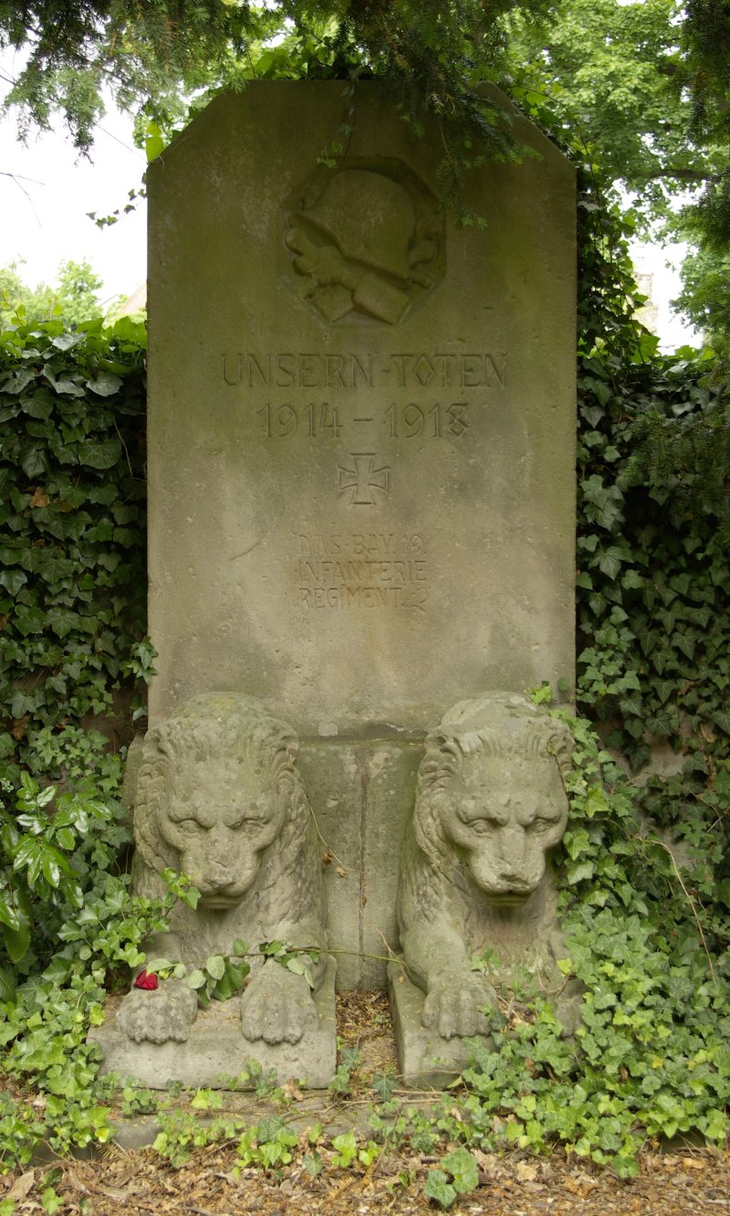 Kriegerdenkmal 19. Bayerisches Infanterieregiment