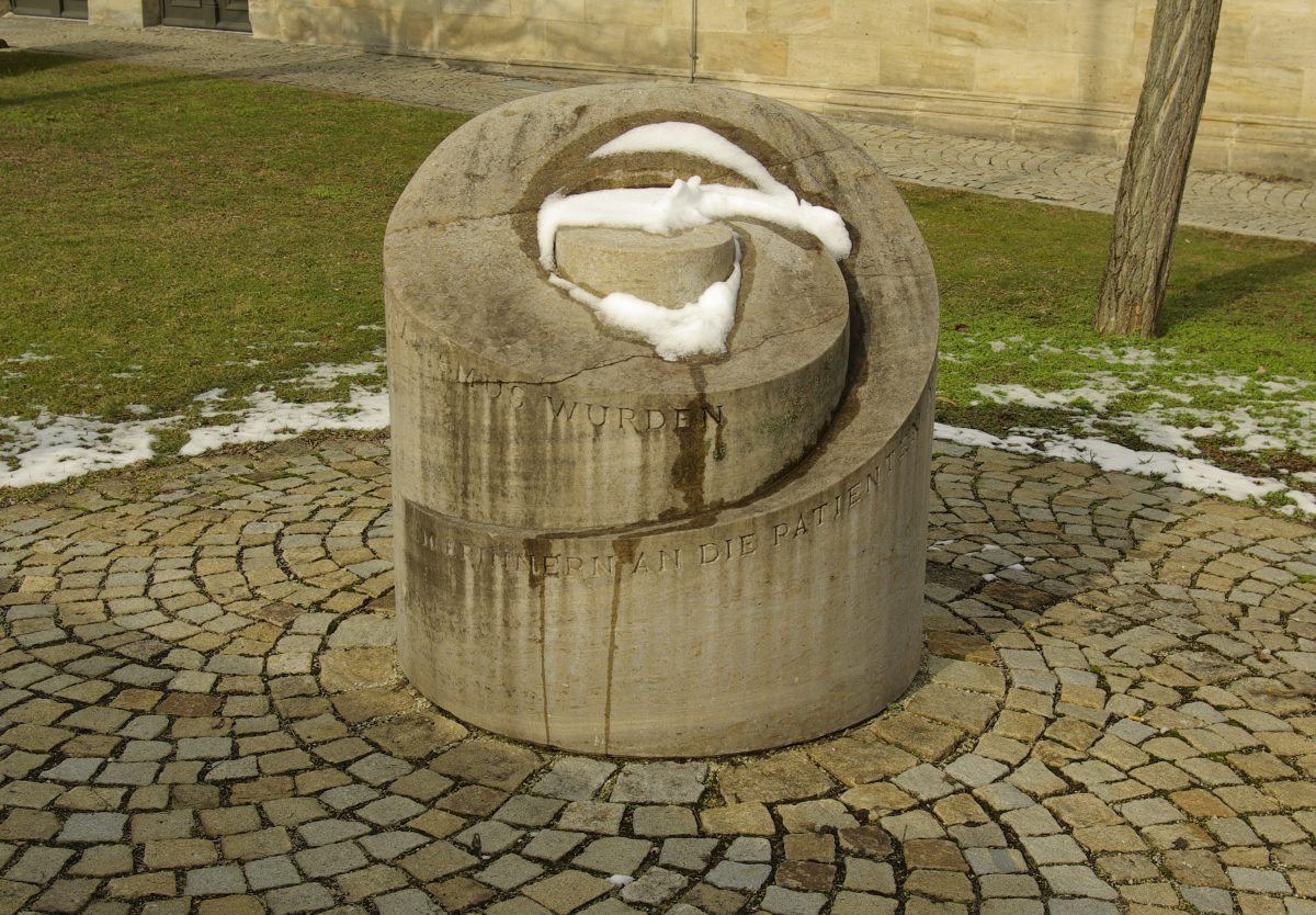 Mahnmal für die Opfer der Heil- und Pflegeanstalt Erlangen