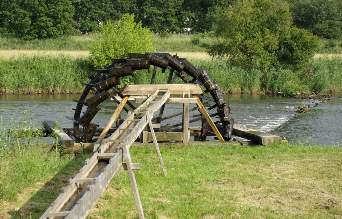 Wasserschöpfrad Bauernrad