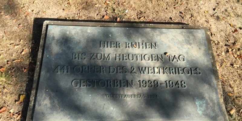 Kriegsgräberabteilung Garnisonsfriedhof