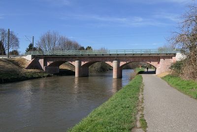 Eisenbahnbrücke Nied