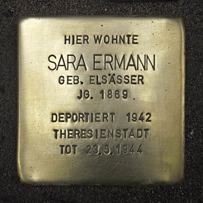 Sara Ermann geb. Elsässer