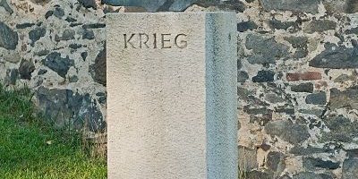 Skulptur 'Krieg'