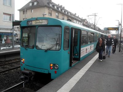 U1: Ginnheim => Südbahnhof