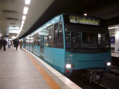 U2: Bad Homburg Gonzenheim => Südbahnhof