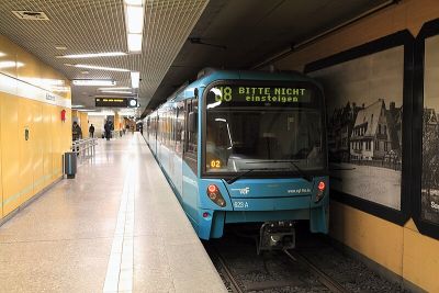 U8: Riedberg => Südbahnhof