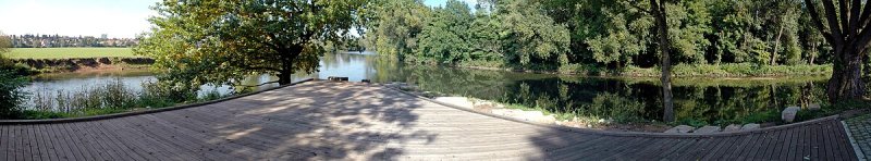 Zusammenfluss Pegnitz und Rednitz