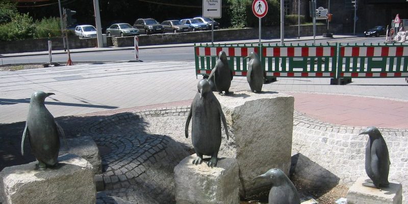 Pinguinbrunnen