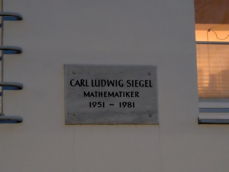 Carl Ludwig Siegel
