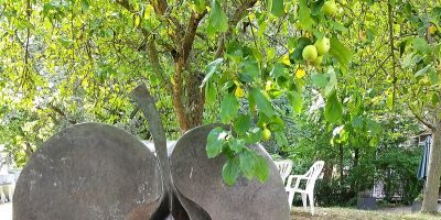 Geteilter Apfel