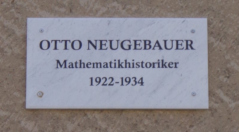 Gedenktafeln Ost