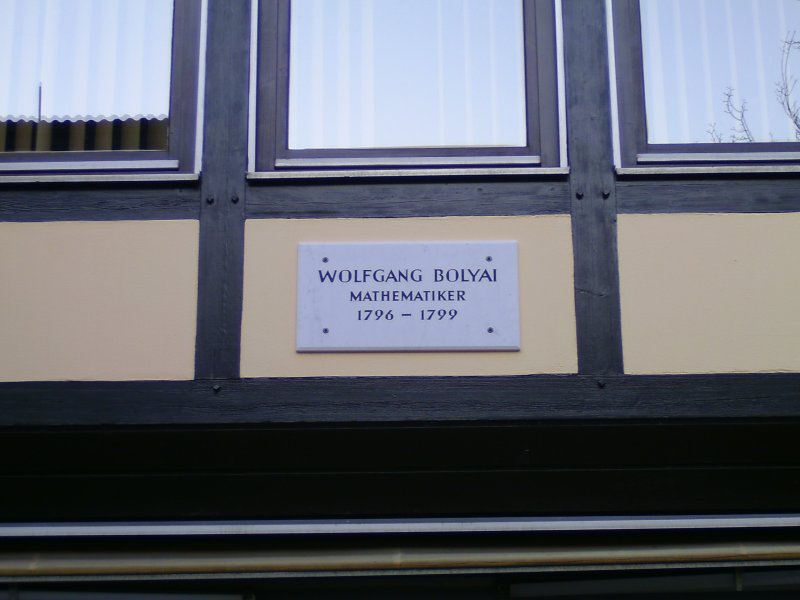 Wolfgang Bolyai