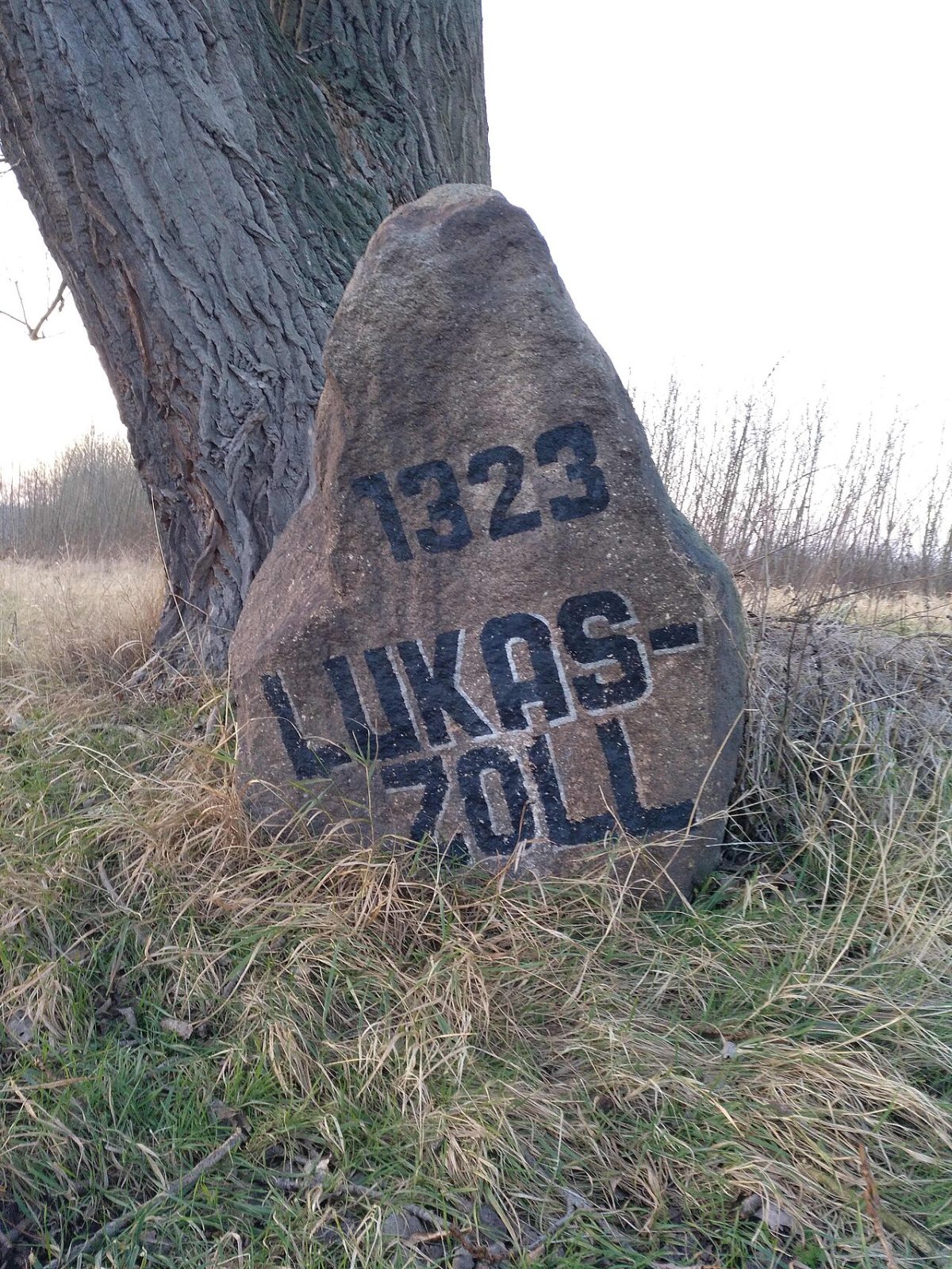 Gedenkstein Lukaszoll