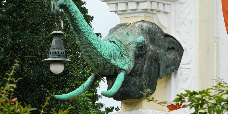 Historisches Jugendstil-Tor