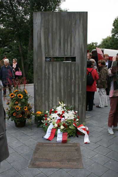 Mahnmal zur Erinnerung an die Zwangsarbeit in Bergedorf