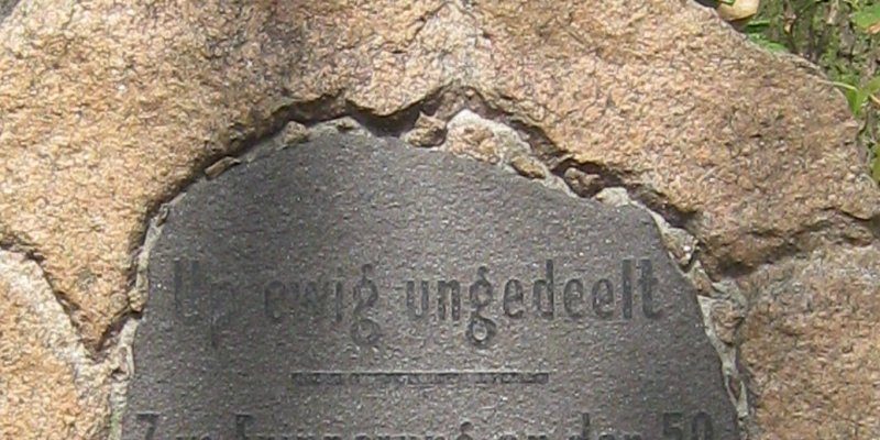 Up ewig ungedeelt