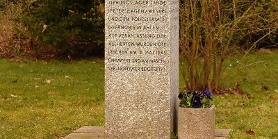 Gedenkstätte für die am 6.4.1945 erschossenen Kriegshäftlinge