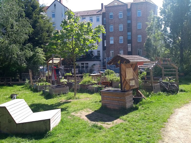 Nachbarschaftsgarten Baulücke