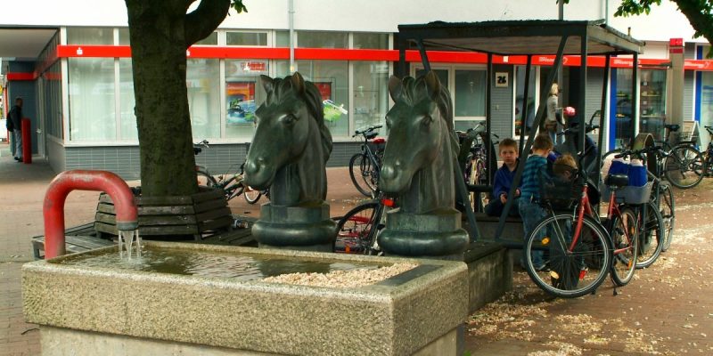 Pferdekutschenbrunnen