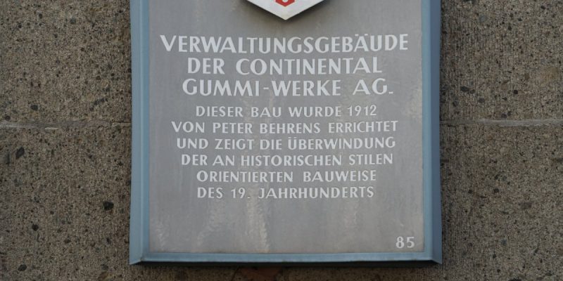 Verwaltungsgebäude der Continental Gummi-Werke AG