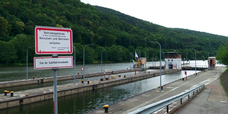Ehemaliger Buntsandsteinbruch an der Neckarhalde