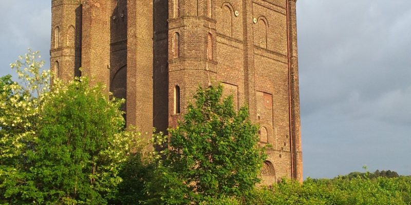 Malakowturm der Zeche Unser Fritz Schacht 1