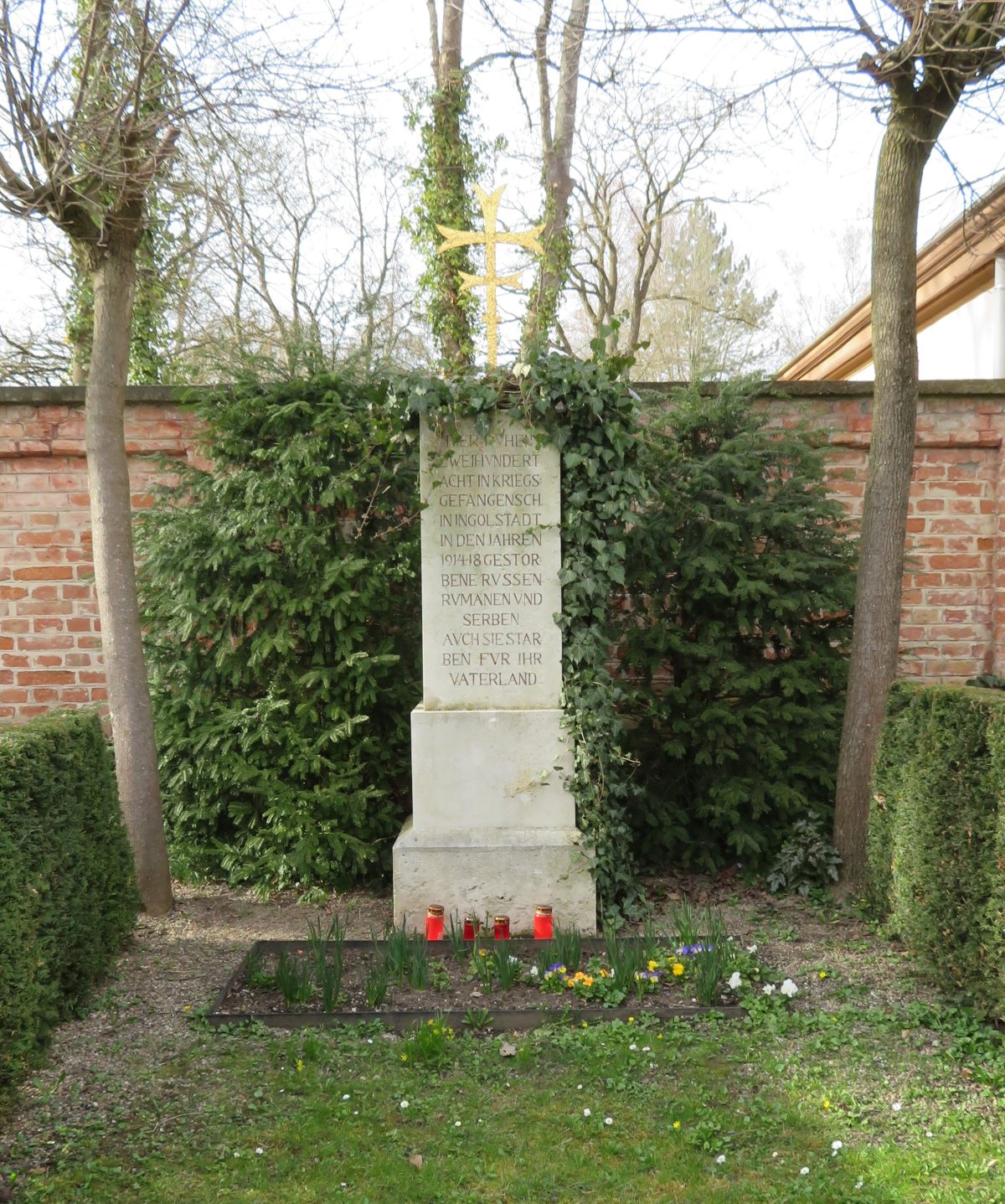 Kriegsgräber Russen Serben Rumänen