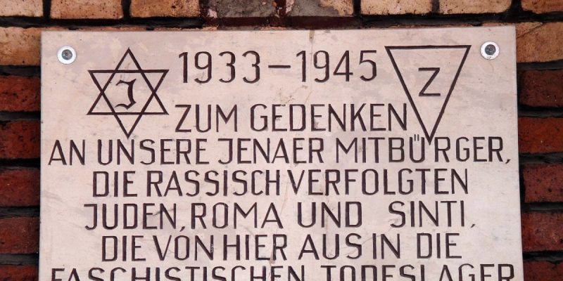 Gedenktafel für die deportierten Jenaer