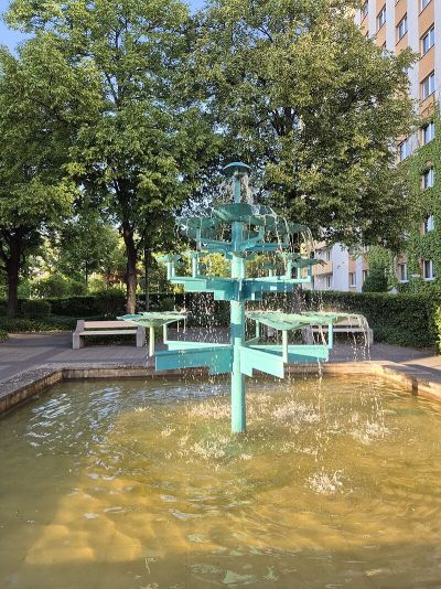 Wasserplastik Brunnen