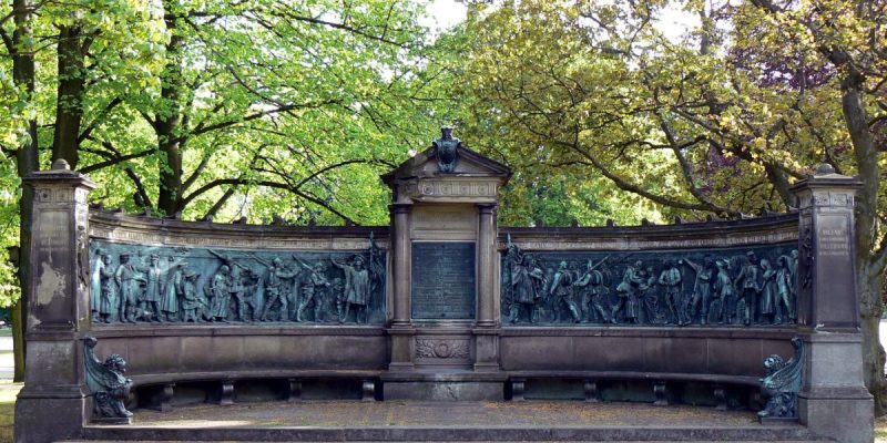 Kieler Kriegerdenkmal 1870/71