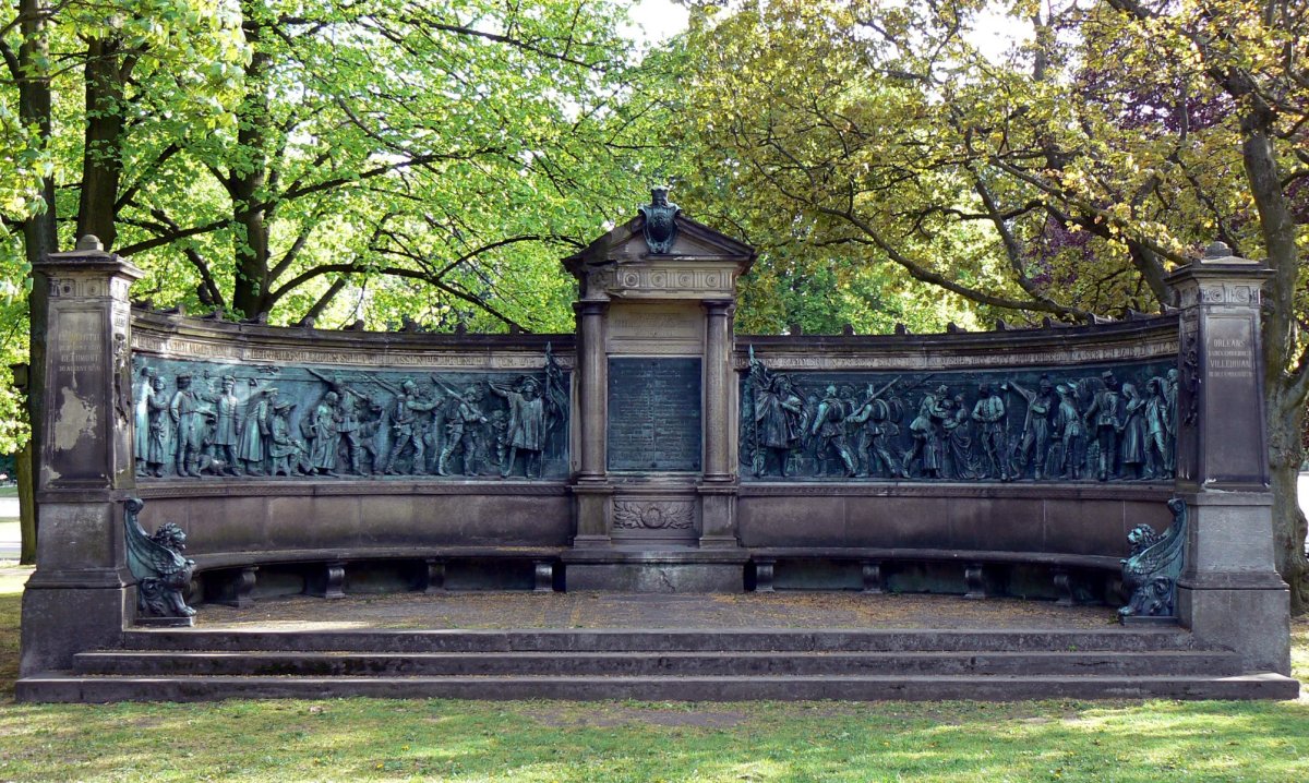 Kieler Kriegerdenkmal 1870/71