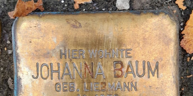 Johanna Baum, geb. Liebmann
