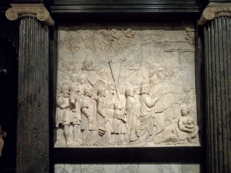 Römermauer in Schatzkammer
