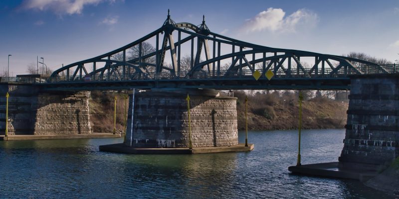 historic pivot bridge