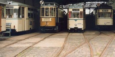 ehemaliger Historischer Straßenbahnhof Leipzig-Möckern
