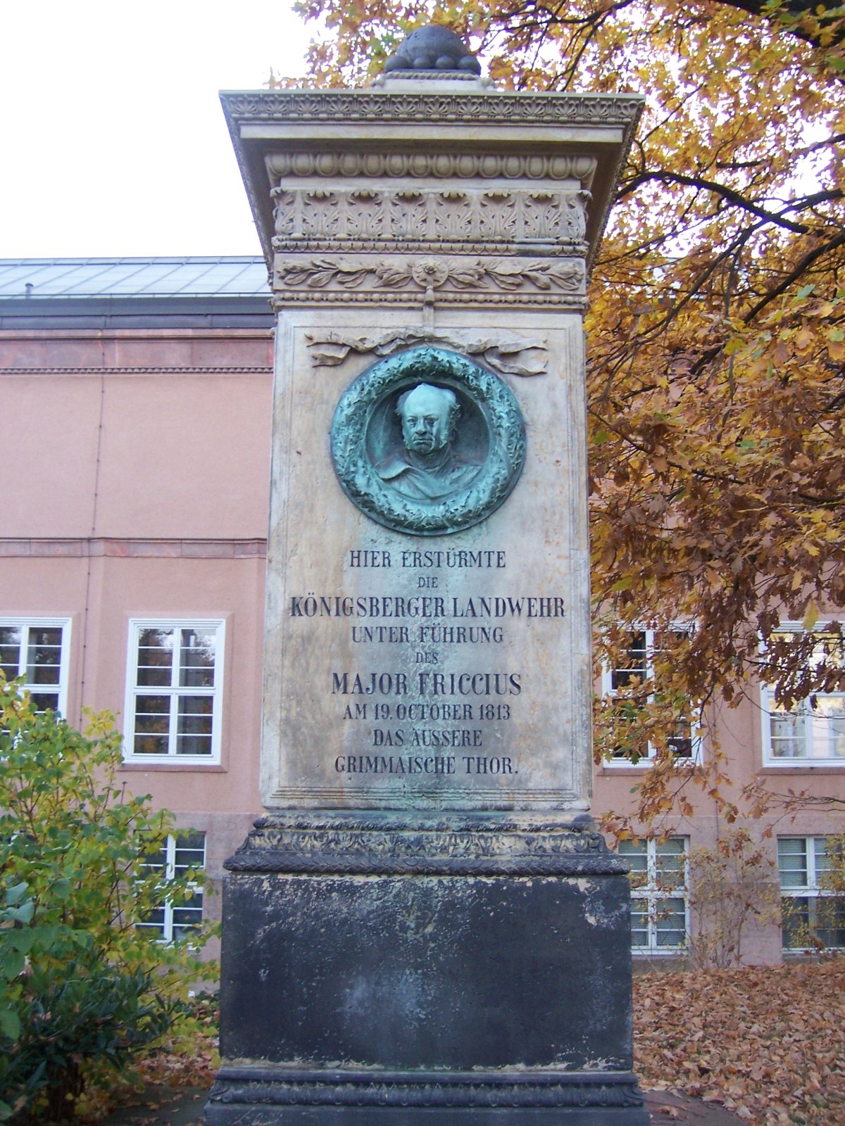 Karl Friedrich Friccius Denkmal