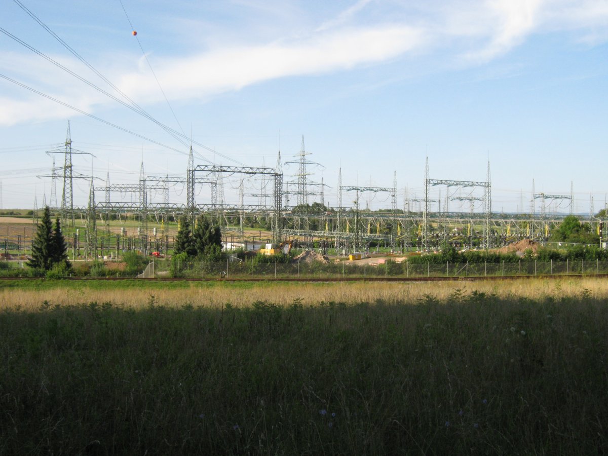 Amprion Umspannwerk Hoheneck