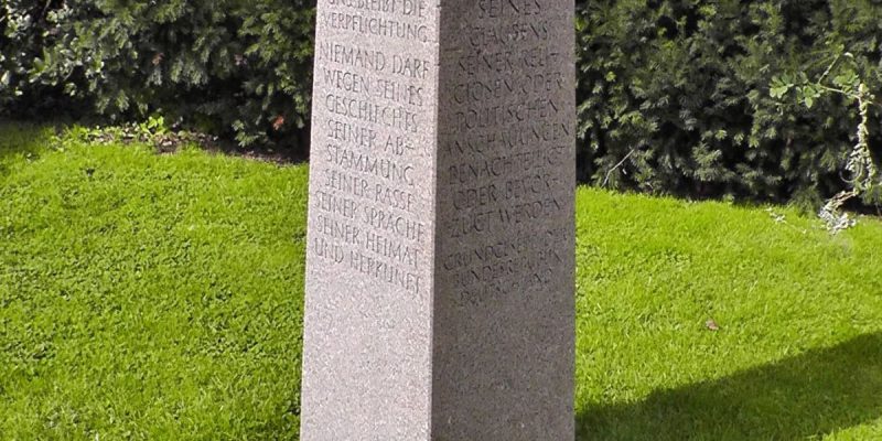 Gedenkstein Befreiung 1945