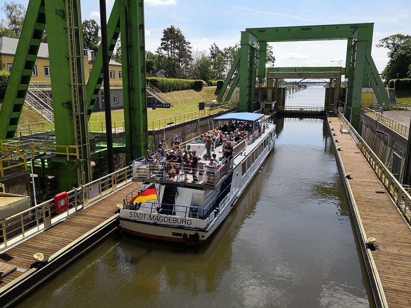 Schiffshebewerk Magdeburg-Rothensee