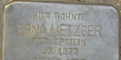 Erna Metzger, nee Epstein