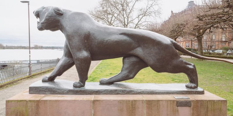Schreitender Tiger