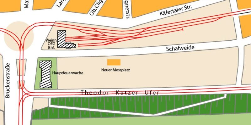 Mannheim Weinheimer Bahnhof