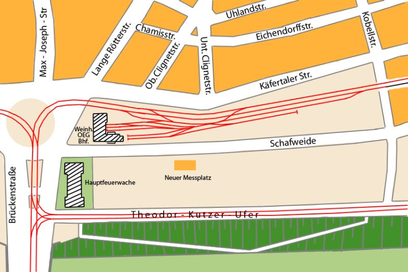 Mannheim Weinheimer Bahnhof