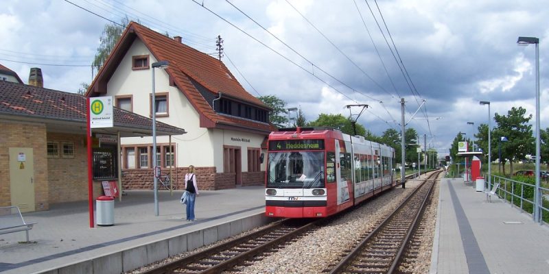 Wallstadt Bahnhof