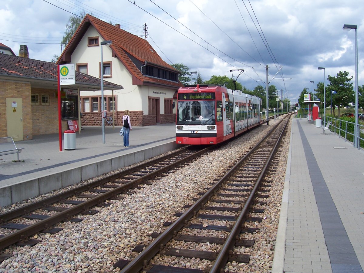 Wallstadt Bahnhof