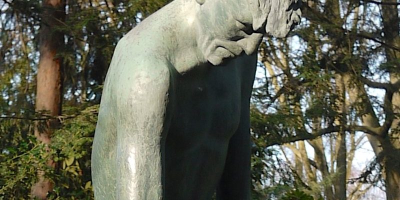 Zusammenbrechender Krieger