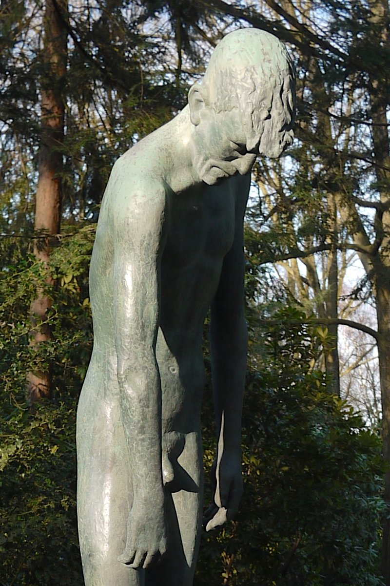 Zusammenbrechender Krieger