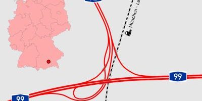 Autobahndreieck München-Feldmoching