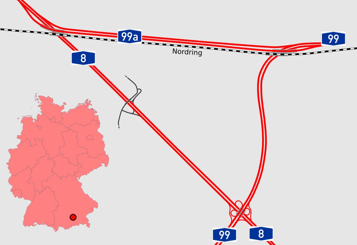 Autobahnkreuz München-West
