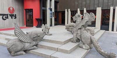 Drachenskulptur
